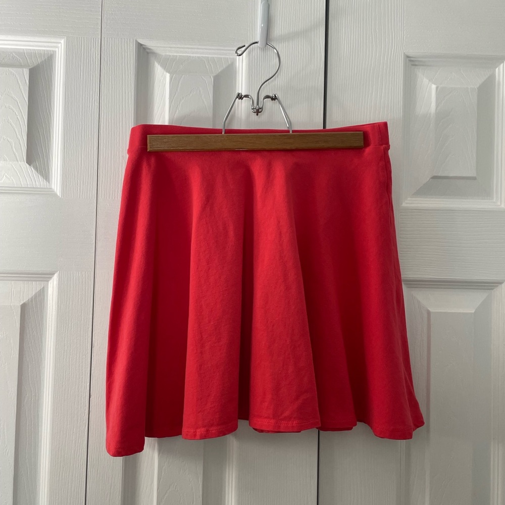 Forever 21 Coral skater skirt